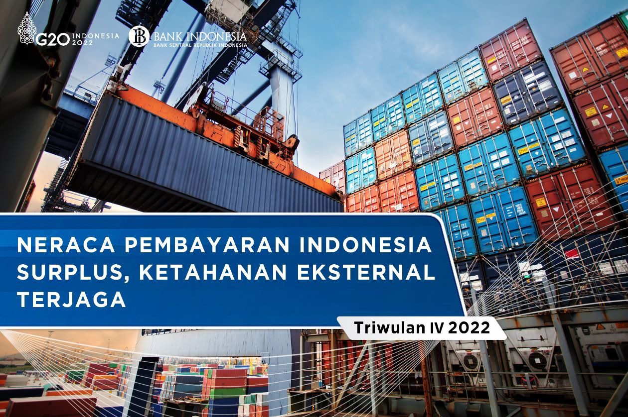 BI Mencatat NPI Triwulan IV 2022 Surplus HMStimes