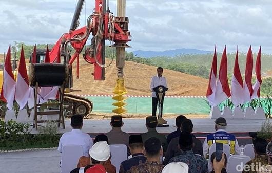 Presiden Lakukan Groundbreaking Pembangunan Masjid Negara Ikn