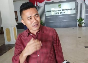 Anggota Komisi I DPRD Kota Batam, Utusan Sarumaha. (Foto: Agung Dedi Lazuardi)