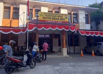 Tahanan Polsek Medan Area Kabur