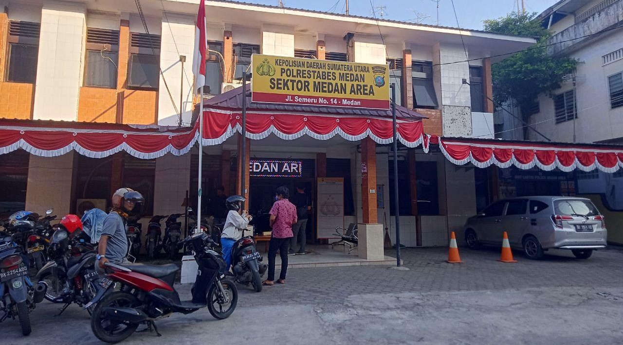 Tahanan Polsek Medan Area Kabur