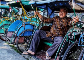 abang becak Belakang Padang Batam