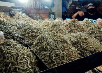 pedagang pasar Batu Aji Batam