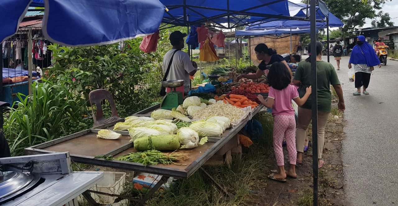 Pasar Dapur 12 Sagulung Batam