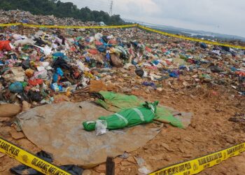 jasad tempat sampah Barelang Batam