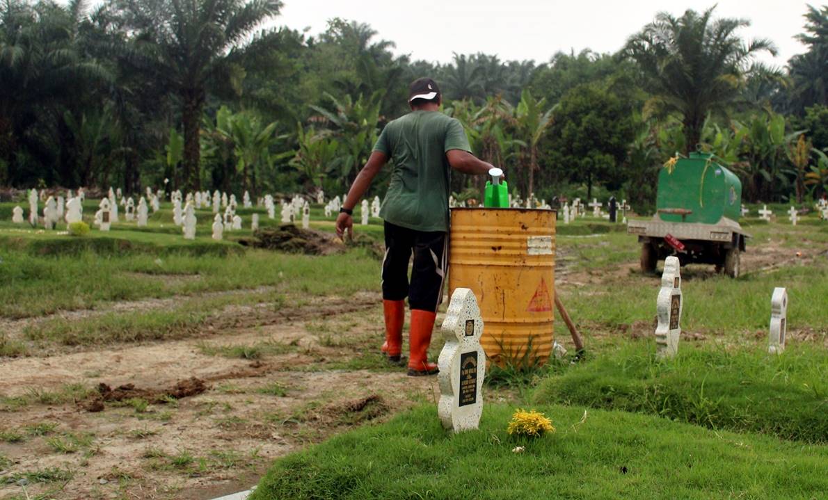 pemakaman Covid Medan Sumut