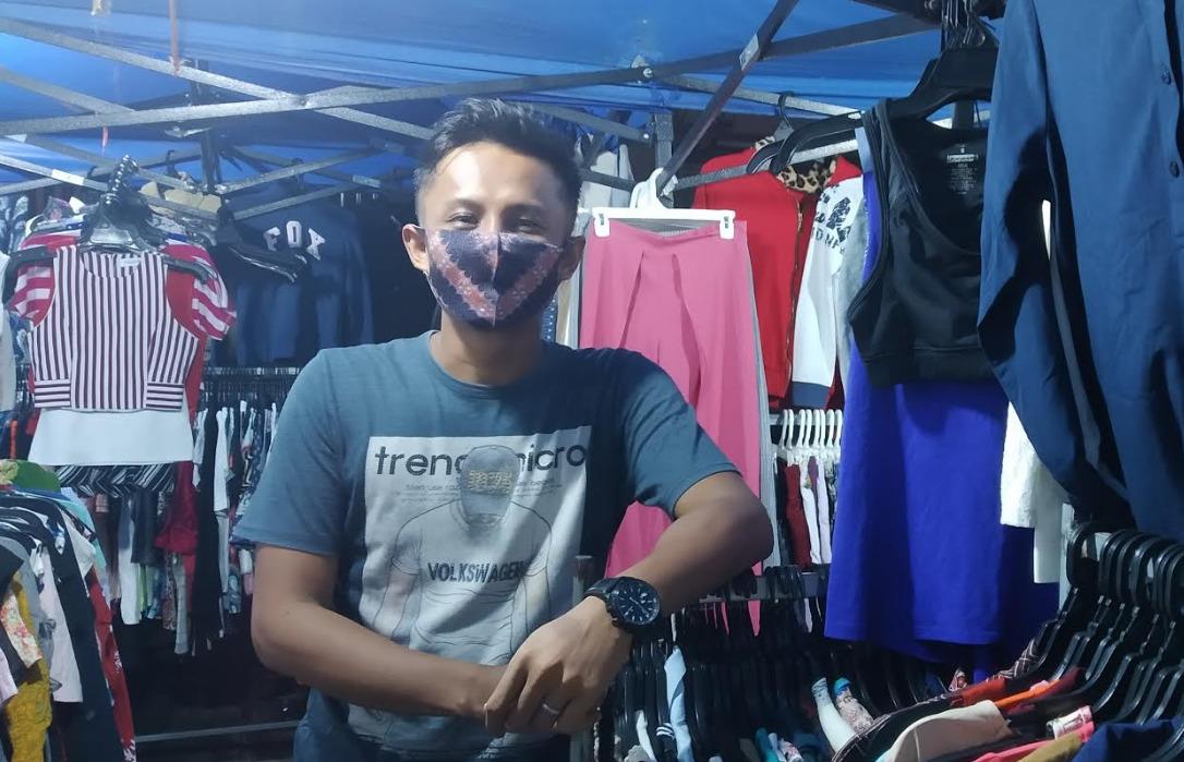 Penjual kain Batam