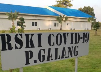 Rumah Sakit Khusus Infeksi (RSKI) Galang, Kota Batam. (Foto: Muhamad Ishlahuddin)