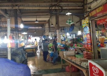 Pasar Aviari, Batu Aji, Kota Batam. (Foto: Muhamad Ishlahuddin)