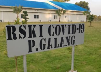 Rumah Sakit Khusus Infeksi (RSKI) Galang, Kota Batam. (Foto: Muhamad Ishlahuddin)