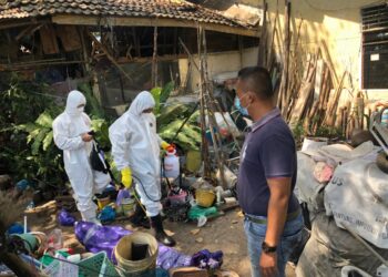 Seorang pria 62 tahun ditemukan meninggal di rumahnya. (Foto: Muhammad Ishlahuddin)