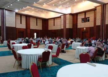 Dinas Kesehatan Kota Batam mengadakan pertemuan dengan petugas Vaksinator Covid-19 dari berbagai fasilitas layanan kesehatan (fasyankes) di Kota Batam. (Foto: Muhamad Ishlahuddin)