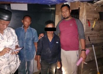 SS (53), pelaku pencabulan anak di bawah umur. (Foto: Arsip Polsek Sagulung)