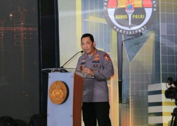 Kapolri resmikan Polri TV dan Radio. (Foto: Istimewa)