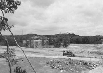 Lokasi perluasan lahan Kampung Tua Patam Lestari. (Foto: Muhamad Islahuddin)