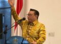 Anggota Wantimpres, HR Agung Laksono. (Foto: Achmad Ristanto).