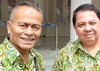 Ketua PWI Pusat, Atal S Depari (kiri) dan Sekjen PWI Pusat, Mirza Zulhadi (kanan). (Foto: Tribunnews/Arsip pribadi narasumber)