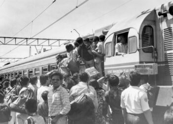 Ilustrasi mudik. (Foto: Kompas)