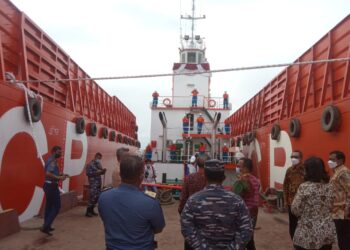 Peresmian dan peluncuran dua unit armada baru PT Transcoal Pacific Tbk. (Foto: Bintang Hasibuan)