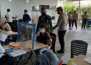 Suasana di Pelabuhan International Batamcentre, Minggu, 9 Mei 2021. (Foto: Muhamad Ishlahuddin)
