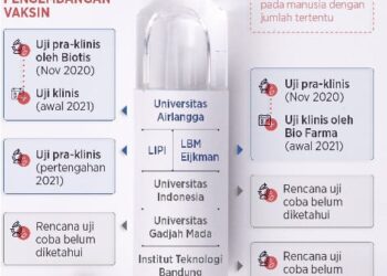 Vaksin Merah Putih akan berkibar setelah dialokasikan masuk dalam program vaksinasi nasional.