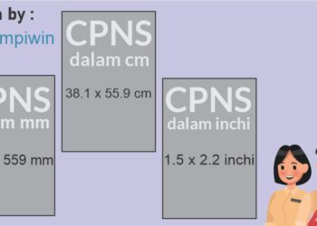 Ukuran foto CPNS