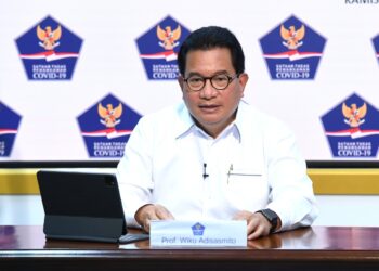 Juru Bicara Satgas Penanganan Covid-19, Prof Wiku Adisasmito. (Foto: Istimewa)