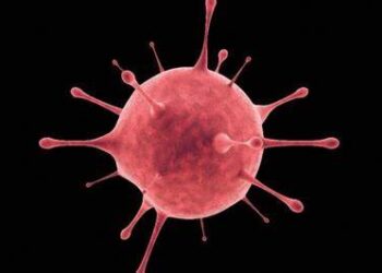 Gambar ilustrasi varian baru virus Corona. (Foto: Istimewa)