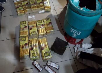 Tabung Gas Isi Narkoba. (Foto: Humas Direktorat Jenderal Bea Cukai khusus Kepulauan Riau)