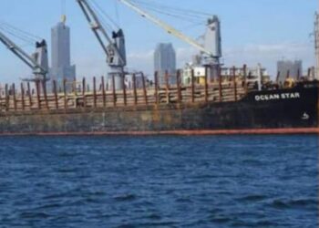 MT Ocean Star yang di Laut Timor Leste.