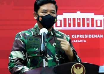 Panglima TNI, Marsekal Hadi Tjahjanto.