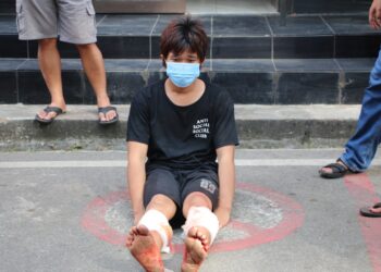 Syamsul Arifin alias Asul (22), pelaku pembunuhan berencana terhadap lansia. (Foto: Humas Polresta Barelang)