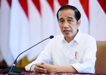 Presiden Joko Widodo  menyampaikan keterangan terkait penanganan Covid-19, di Istana Kepresidenan Bogor, Jawa Barat, Rabu, 23 Juni 2021.