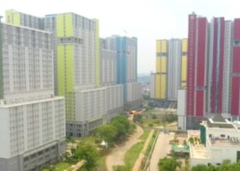 Rumah Sakit Darurat Covid-19 (RSDC) Wisma Atlet Kemayoran, Jakarta.