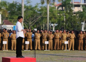 Apel Pemerintah Kota Batam sebelum Covid-19. (Foto: Dokumentasi Diskominfo 2019)