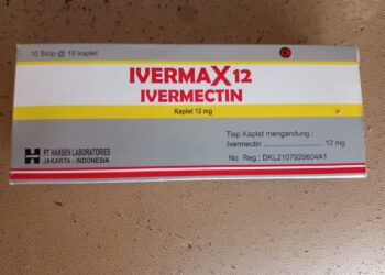 Ivermectin, salah satu jenis obat yang banyak diburu masyarakat.