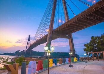 Jembatan I Barelang, salah satu destinasi wisata di Batam. (Foto: Arsip Media Centre Batam)
