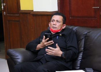 Gubernur Kepulauan Riau, Ansar Ahmad, saat menjadi narasumber dalam Voice of Indonesia RRI, Jumat, 20 Agustus 2021. (Foto; Ist)