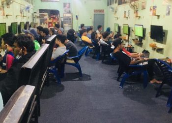 Rental PlayStation di Kecamatan Bengkong, Kota Batam, Kepulauan Riau. (Foto: Fathur Rohim)