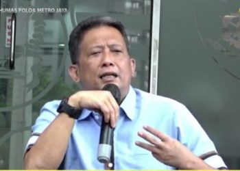 Direktur Reserse Kriminal Umum Polda Metro Jaya (Dirkrimum PMJ), Kombes Tubagus Ade Hidayat.