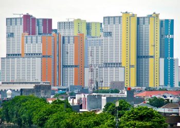 RSDC Wisma Atlet Kemayoran, Jakarta makin sepi.