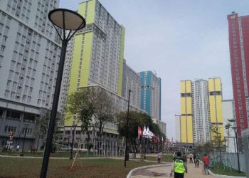 Rumah Sakit Darurat Covid-19 (RSDC) Wisma Atlet Kemayoran, Jakarta.