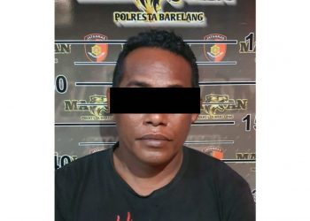 Pelaku pengeroyokan petugas Bea Cukai Batam. Foto: Humas Polresta Barelang