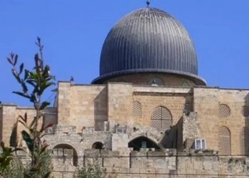 Kubah Masjid Al-Aqsa. (Foto: OKEZONE TV)