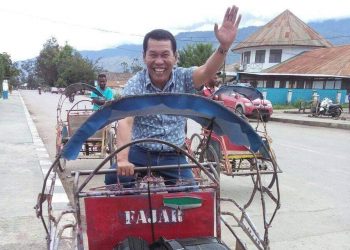 Mariun Manik, perwakilan Pomparan Parsadaan Silauraja Indonesia di Papua. Foto: Arsip narasumber.