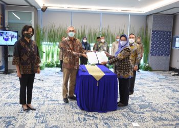 Peresmian SPKLU Kolaborasi PLN dan Ditjen Gatrik. (Foto: Biro Humas ESDM)