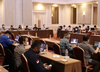 Ditjen Ketenagalistrikan Kementerian ESDM  beberapa waktu lalu menggelar FGD (Focus Group Discussion). (Foto: Bright PLN Batam)