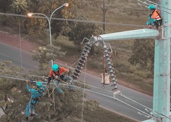 Bright PLN Batam terus berupaya meningkatkan keandalan sistem kelistrikan melalui percepatan pembangunan infrastruktur kelistrikan. (Foto: Bright PLN Batam)
