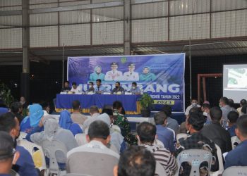 Wali Kota Batam Muhammad Rudi dan Wakil Wali Kota Batam Amsakar Achmad. (Foto: MEDIA CENTER PEMERINTAH KOTA BATAM)