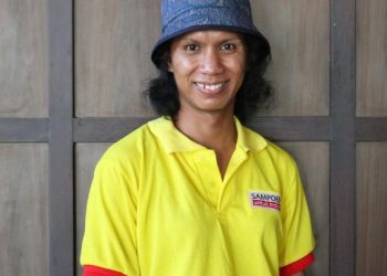 Menurutnya, program-program yang digagas SETC ini sangat bermanfaat bagi pelaku UMKM skala kecil untuk terus mengembangkan bisnisnya. (Foto: CNBC Indonesia).